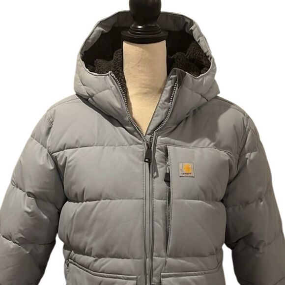 Carhartt Montana Relaxed Fit Insulated Hooded Jacket - Picture 2 of 12
